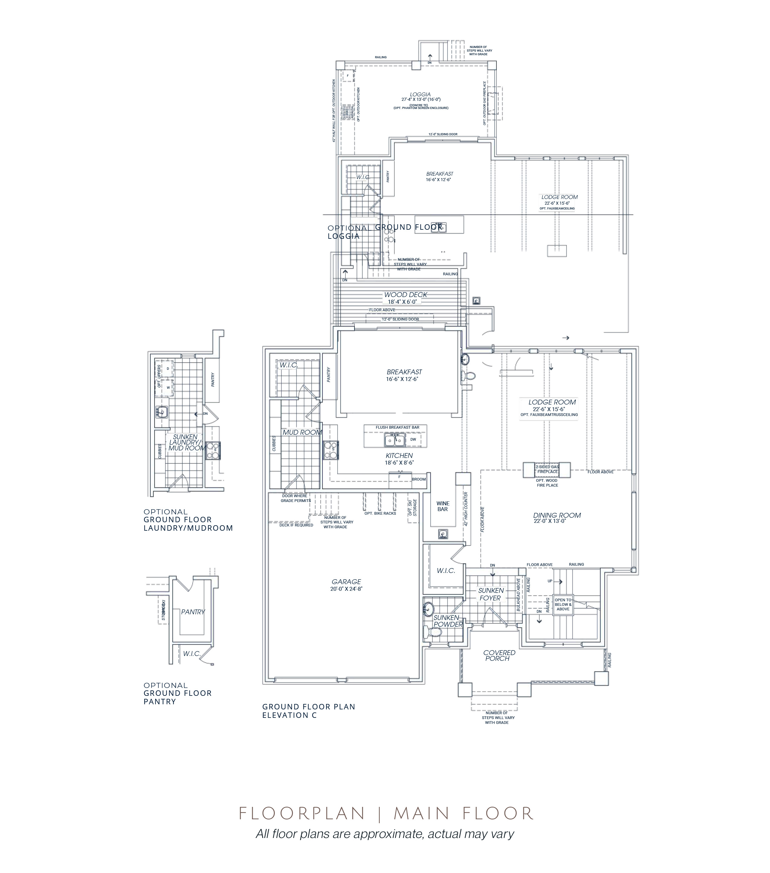 Main floor plan